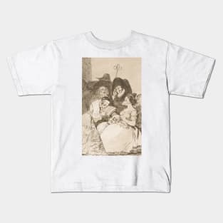 The Filiation by Francisco Goya Kids T-Shirt